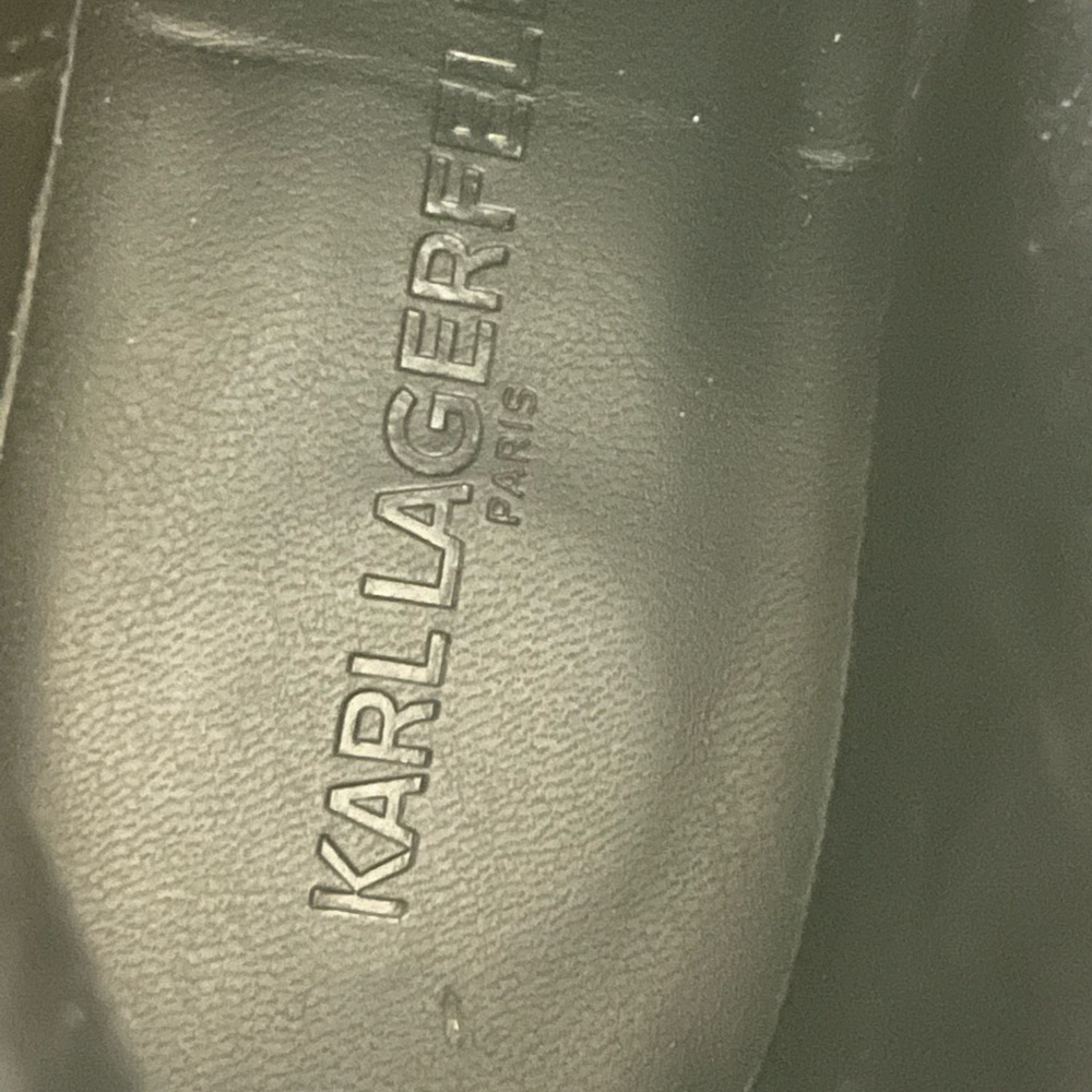 KARL LAGERFELD PARIS Palmer Combat Boot Size 6 - Picture 12 of 13